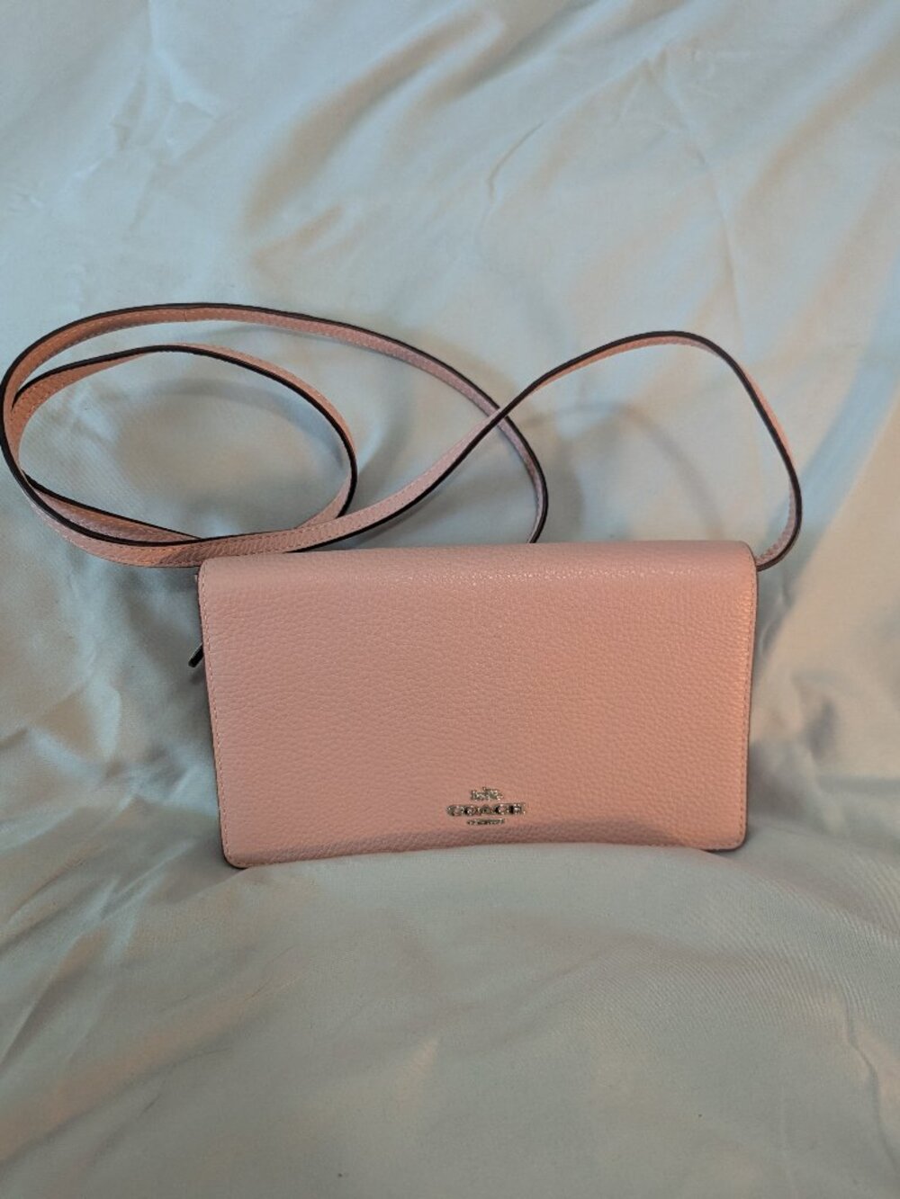Small pink COACH purse
